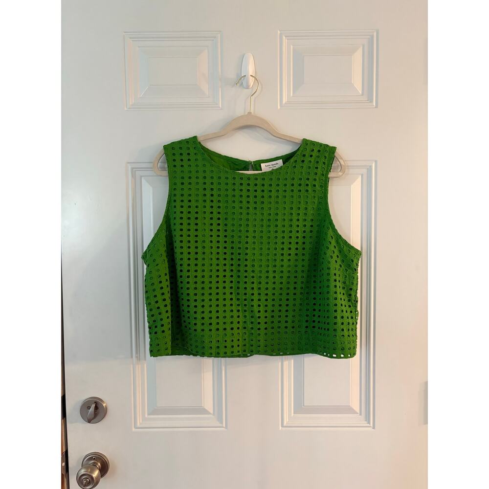 Kate Spade x Target Cropped Blouse Size XL - Picture 4 of 4